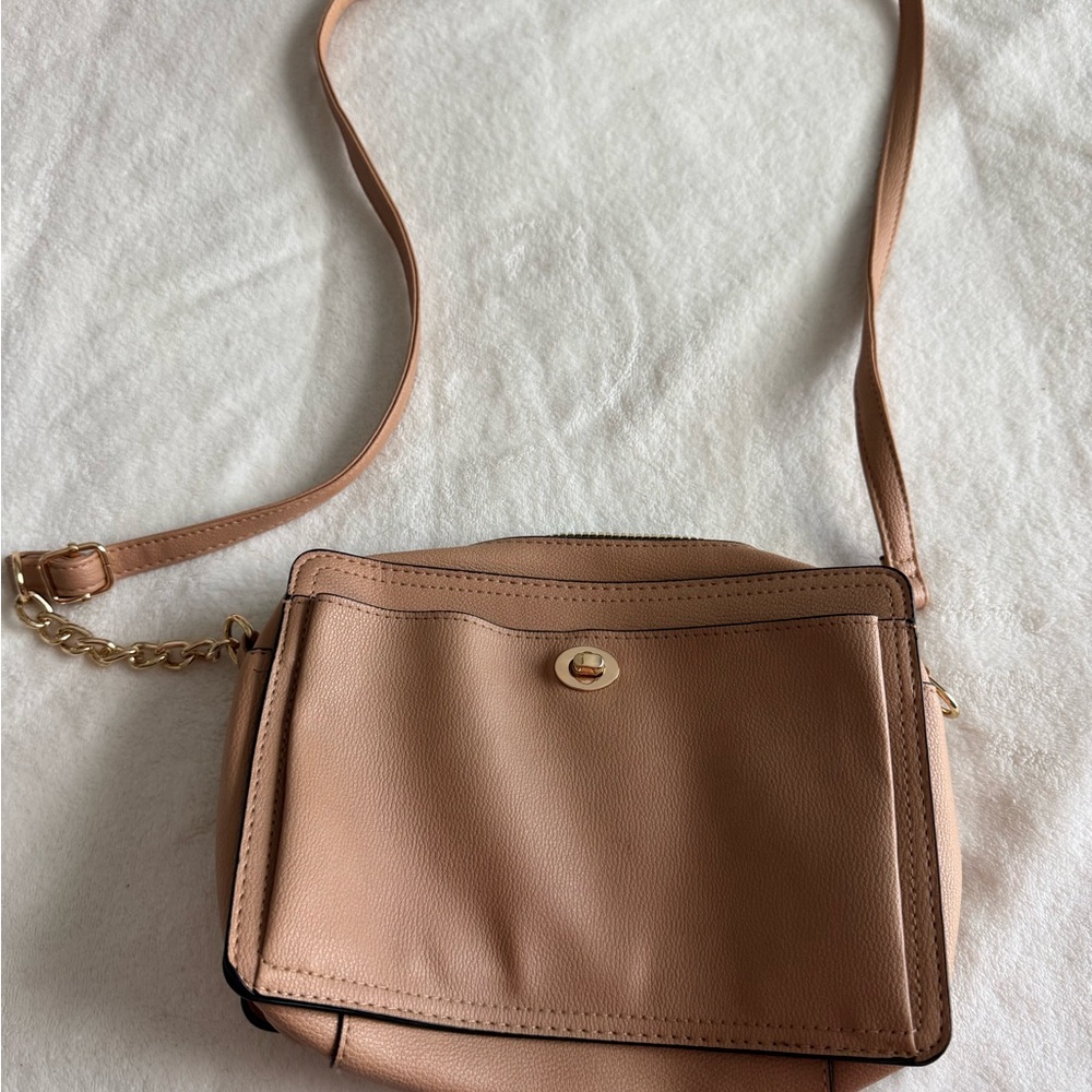 Primark Stylish Beige Crossbody Bag
